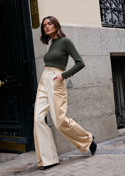 Pantalón Carlo bicolor