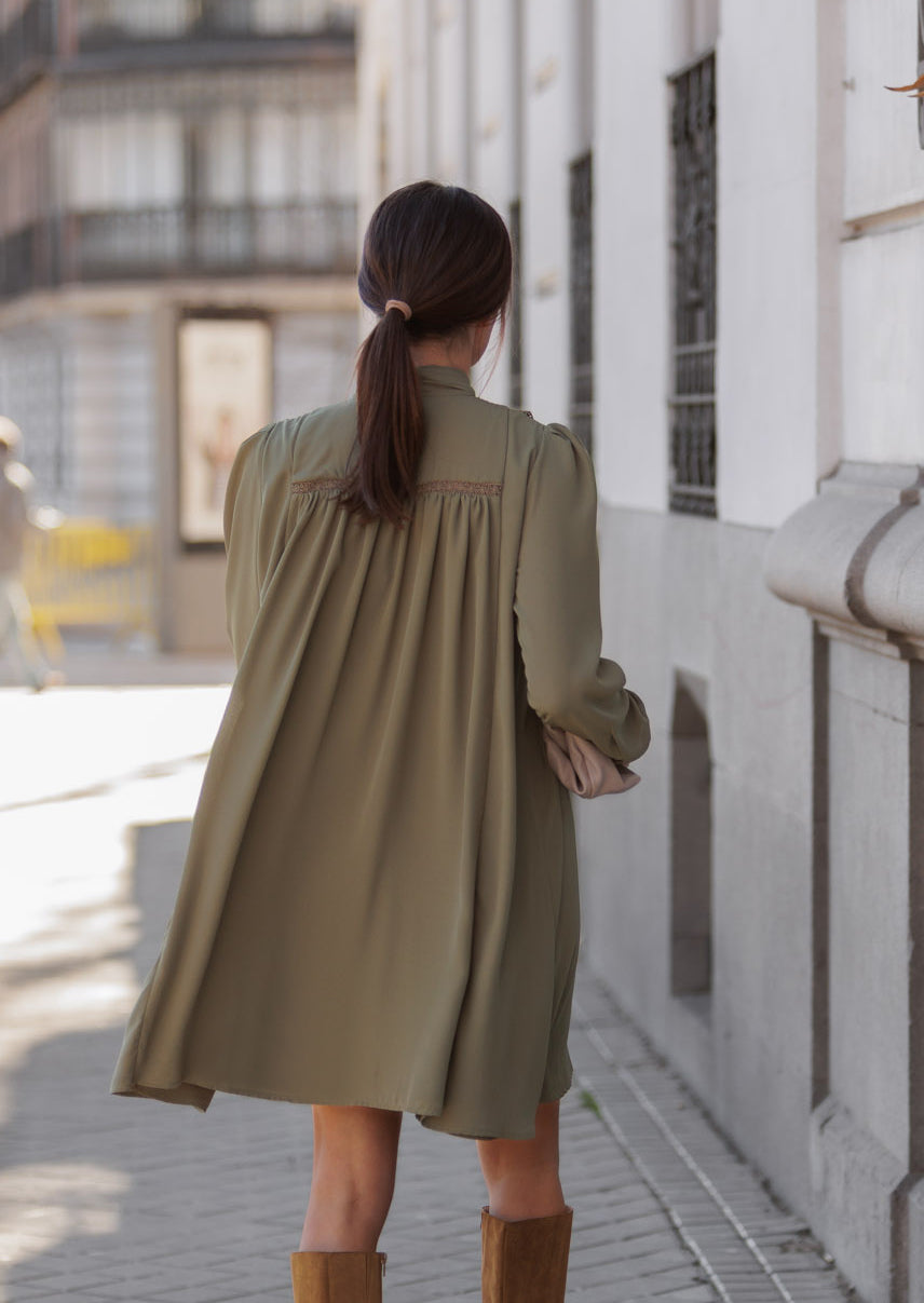 Vestido Brandon kaki