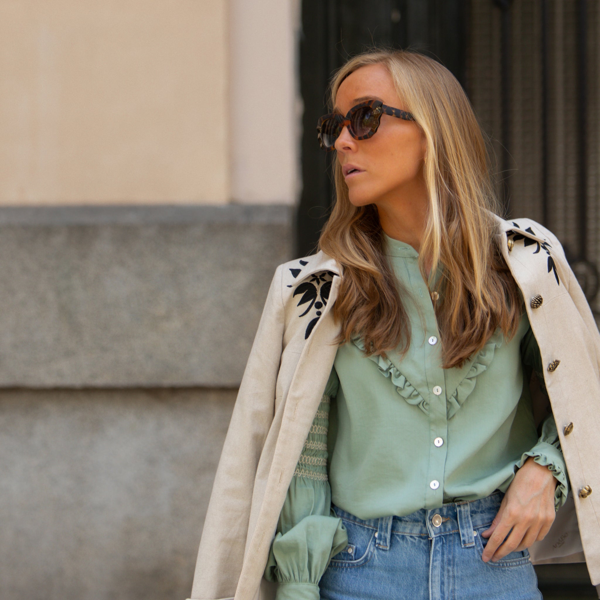 Camisa Ronie mint