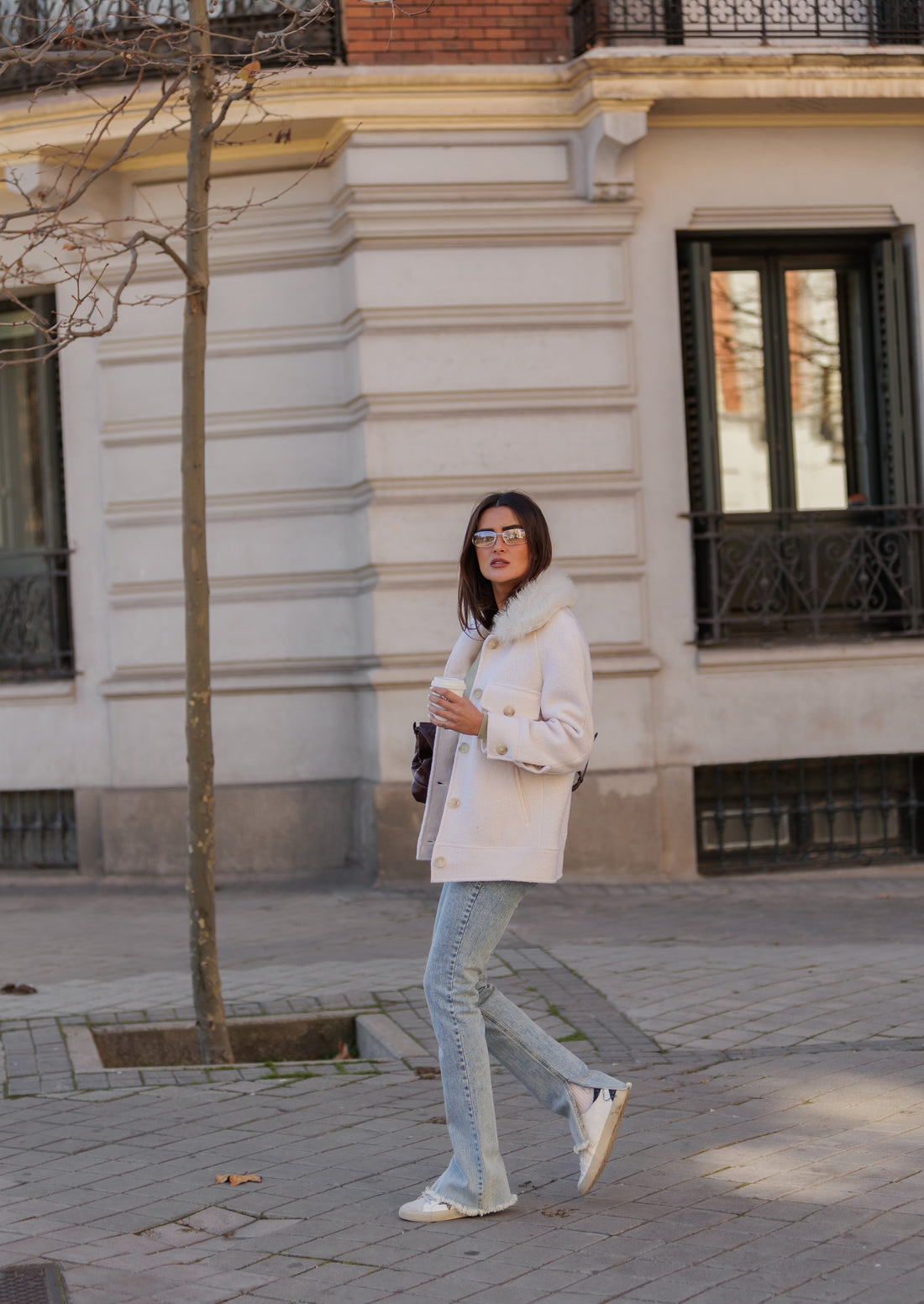 Abrigo Spencer cream