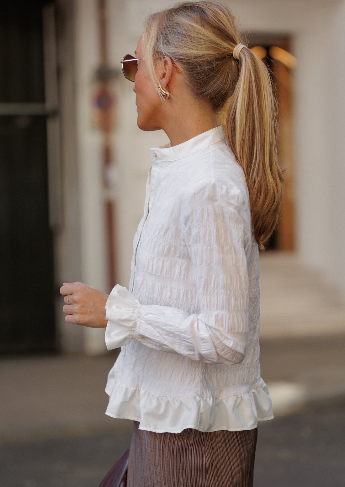 Blusa Emma blanca