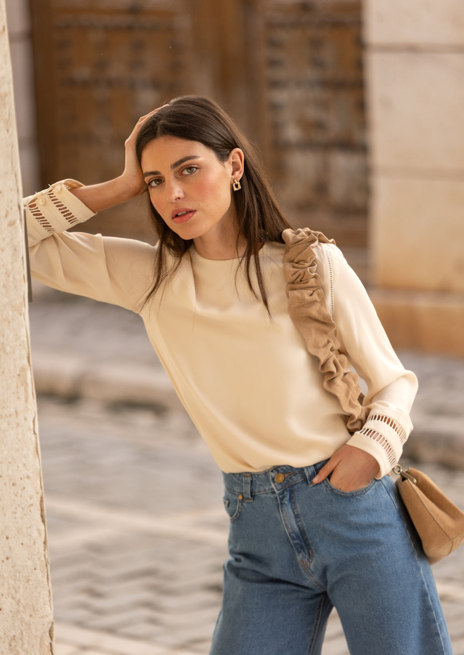 Blusa Muse cream