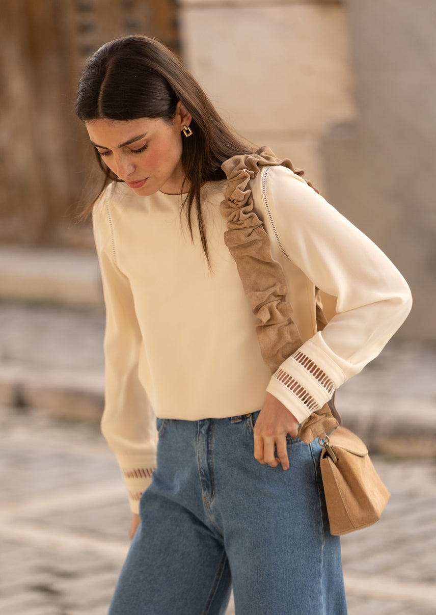 Blusa Muse cream