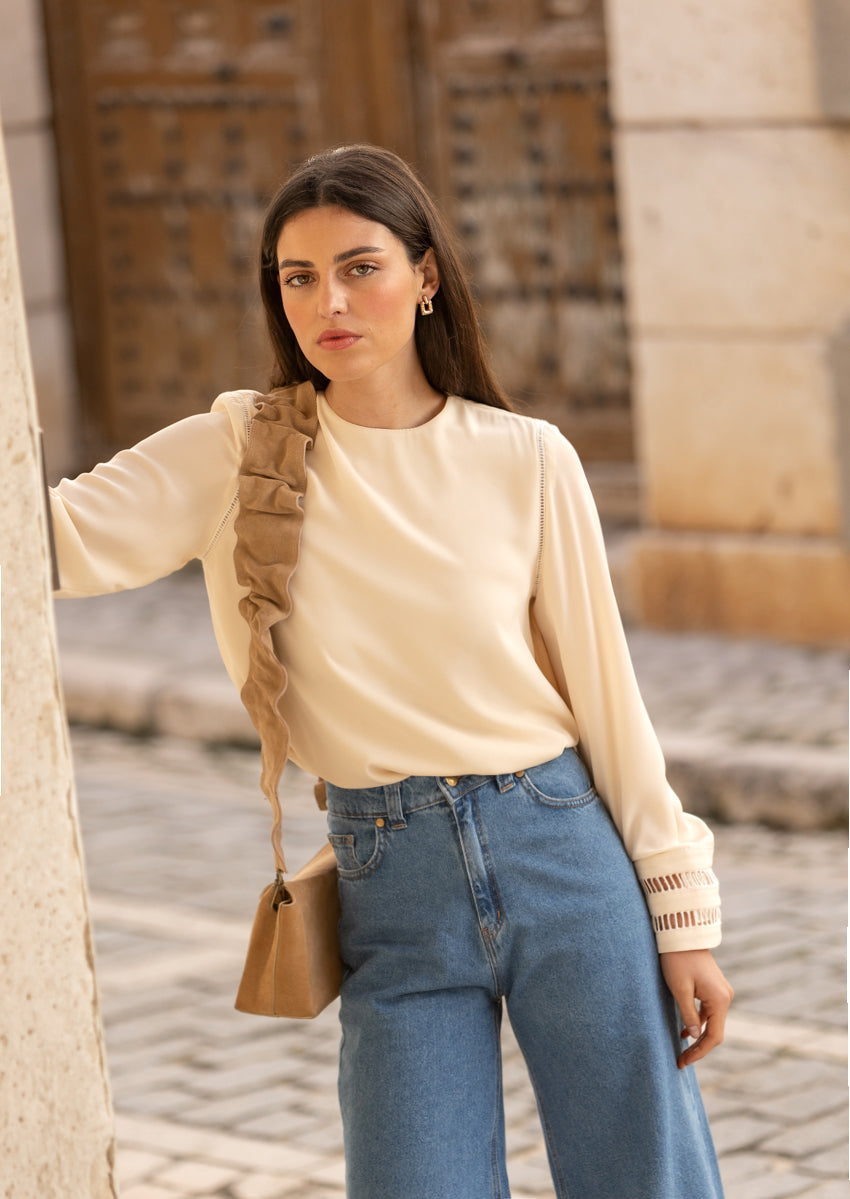 Blusa Muse cream