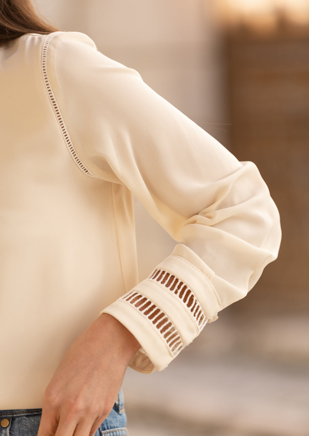 Blusa Muse cream
