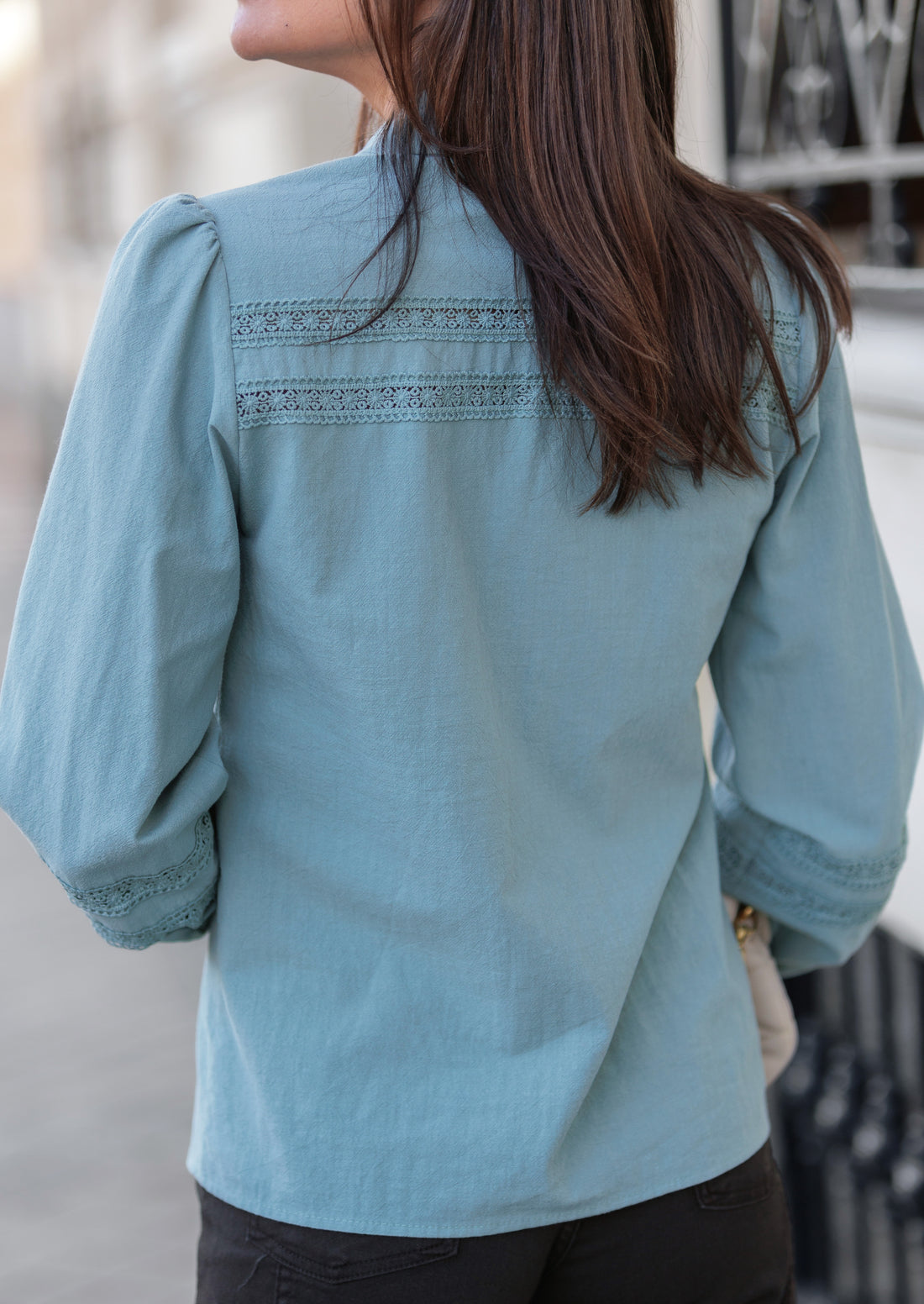 Blusa Lucie aqua