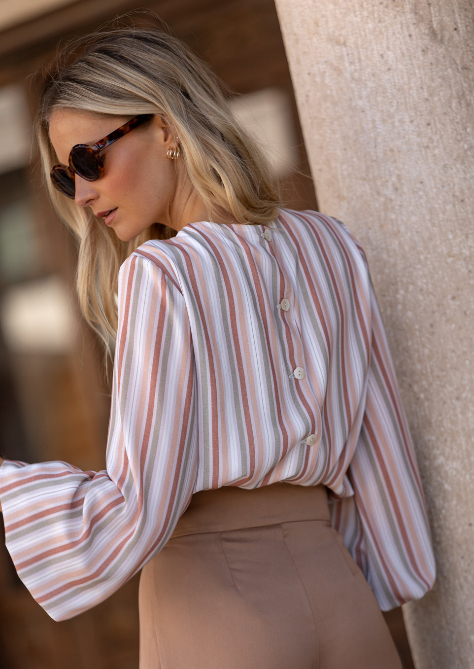 Blusa Adele rayas