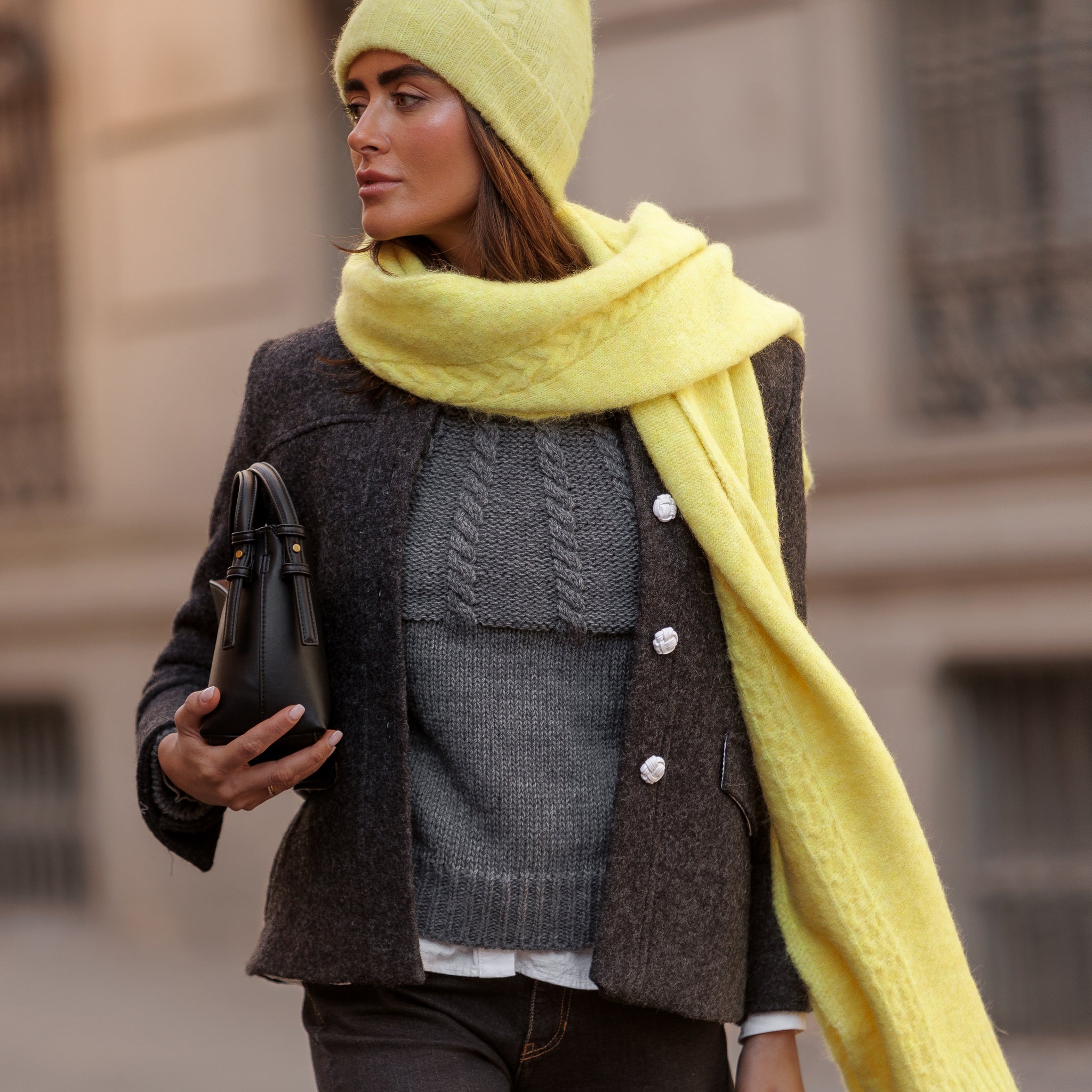 Bufanda Basy yellow
