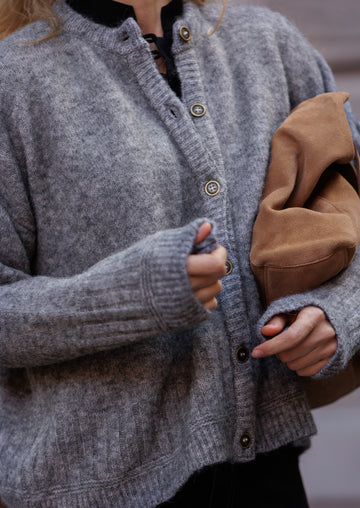 Eddie grey cardigan