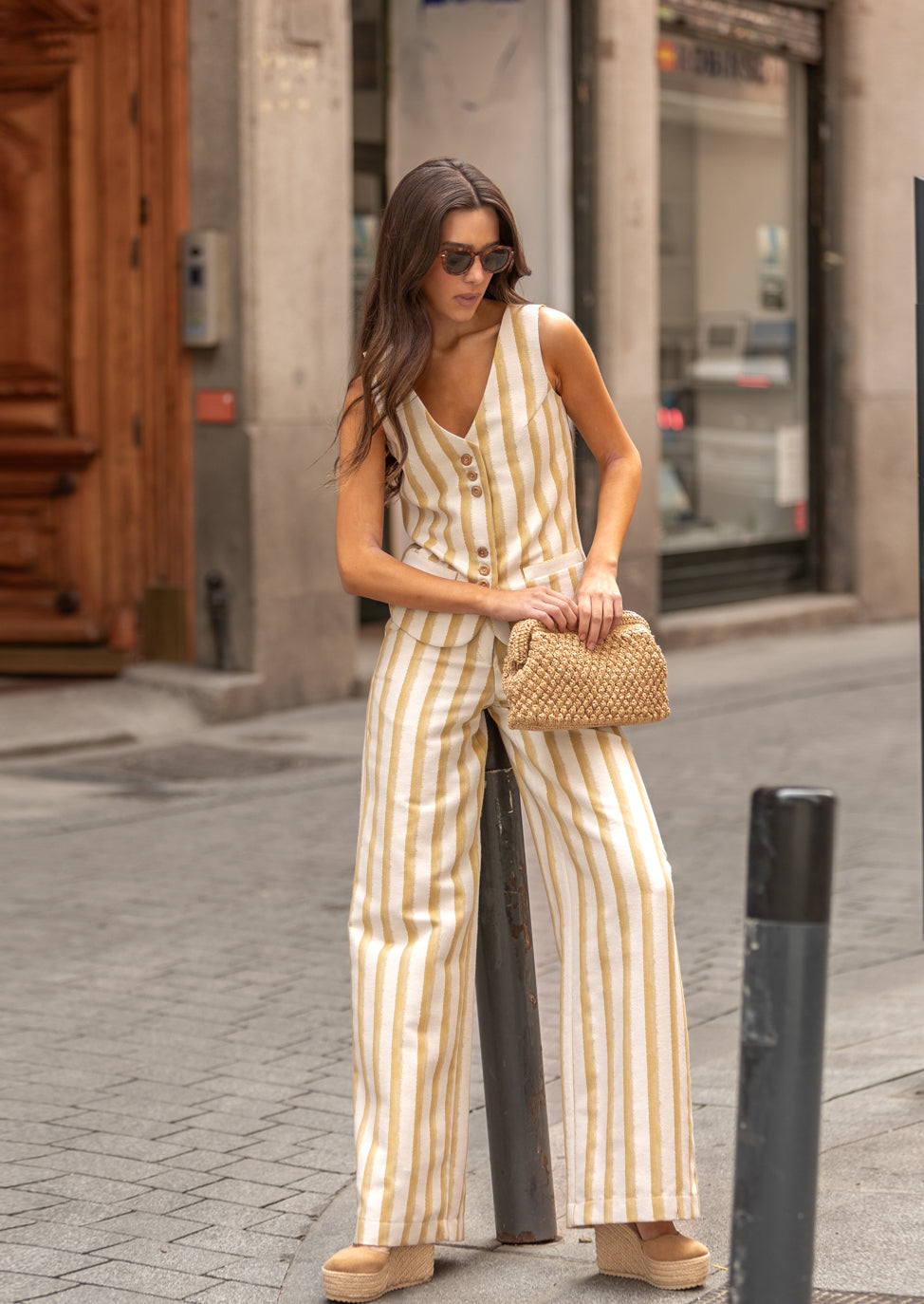 Pantalón Marcello camel