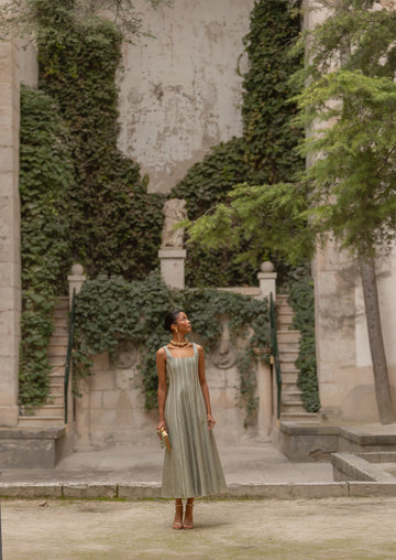 Vestido ONE salvia