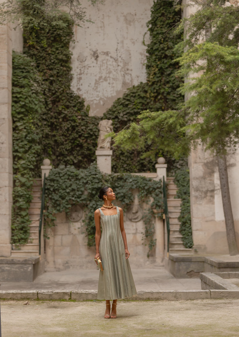 Vestido ONE salvia