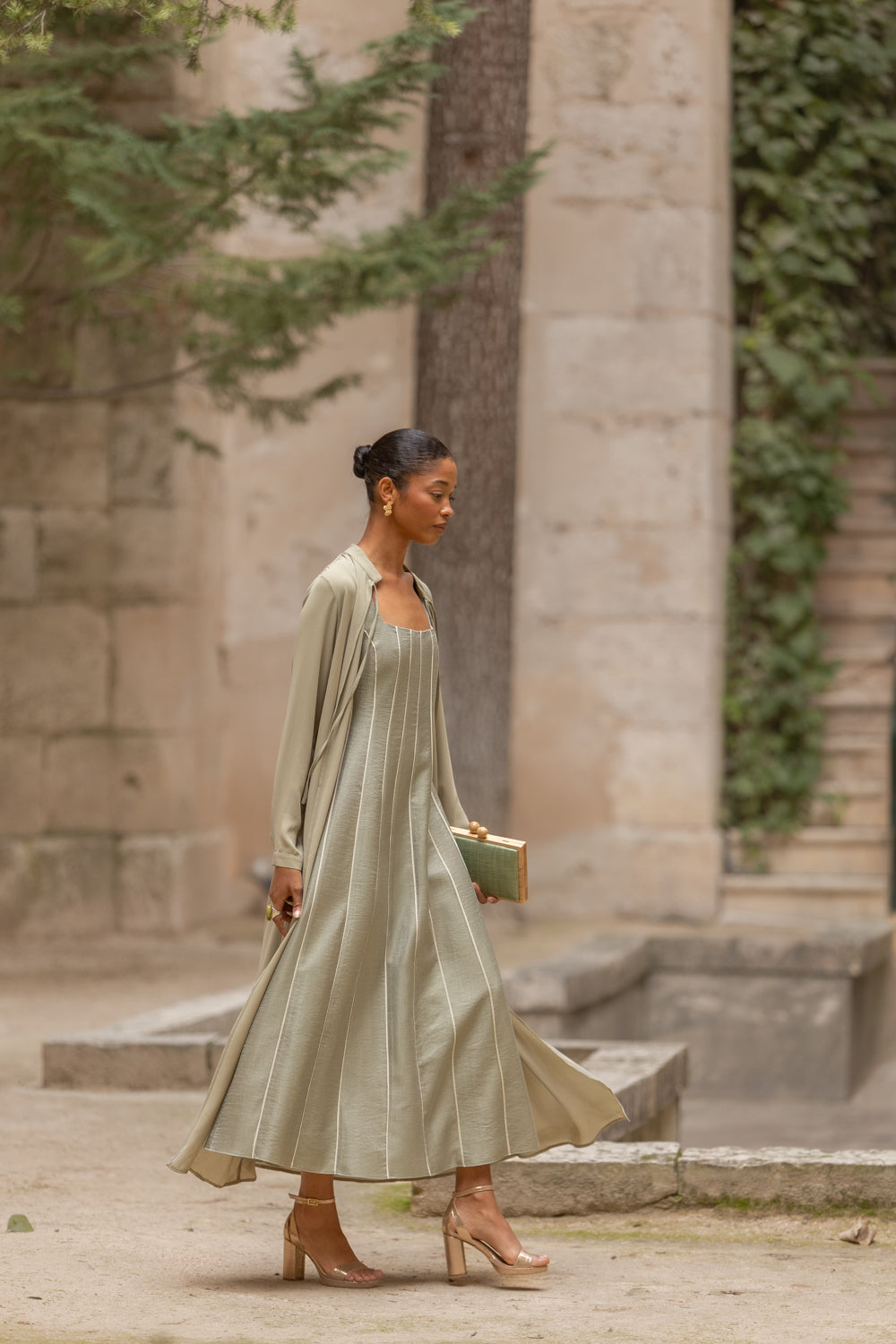 Chaqueta Osaka salvia