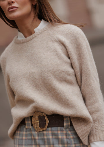 Zina beige sweater