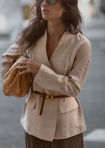 Chaqueta SEVEN sand