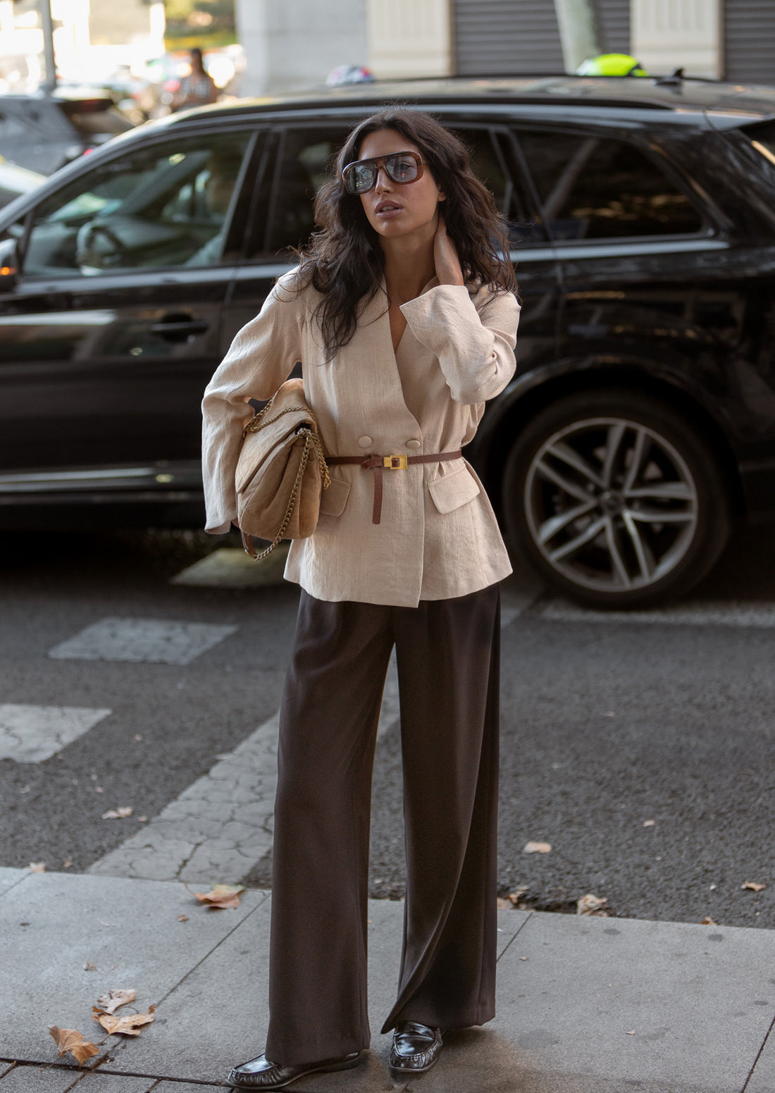 Chaqueta SEVEN sand