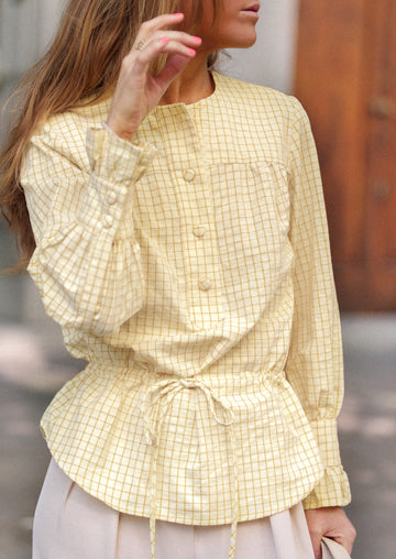 Blusa Basile cuadros