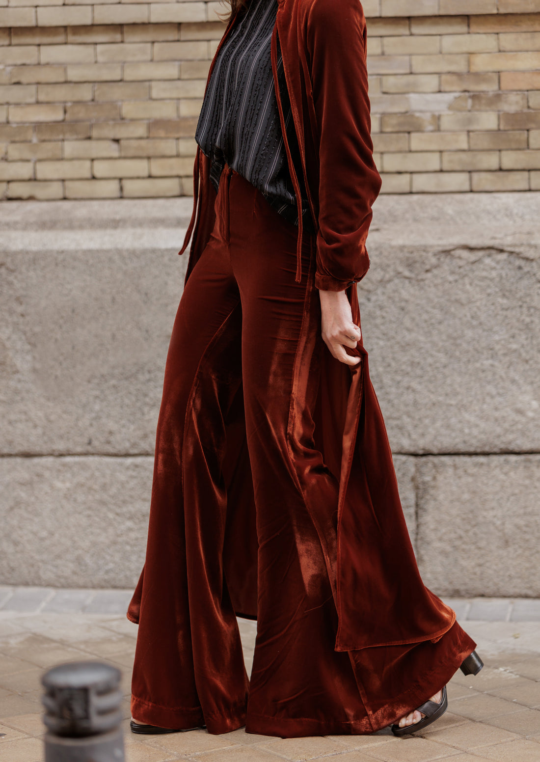 Pantalón Nox terracota