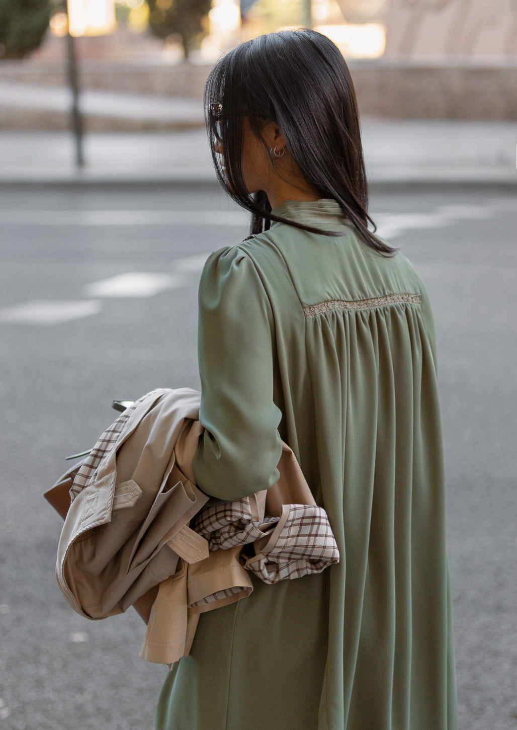 Vestido Brandon kaki