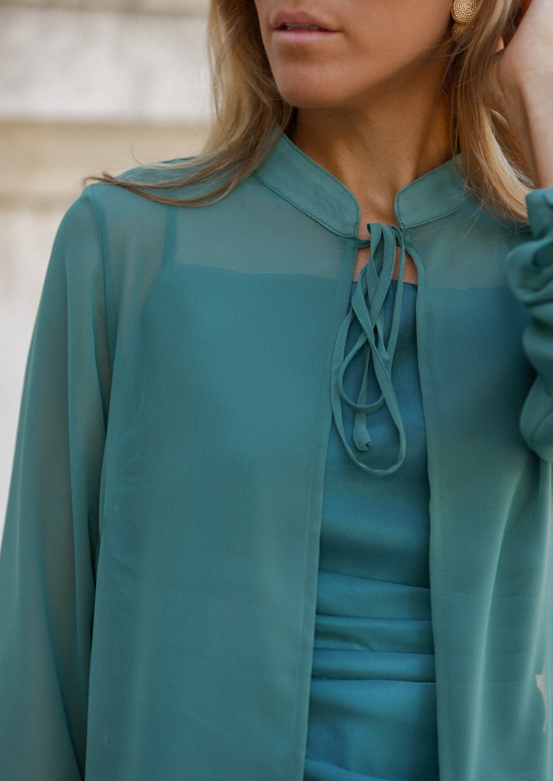Chaqueta Osaka jade