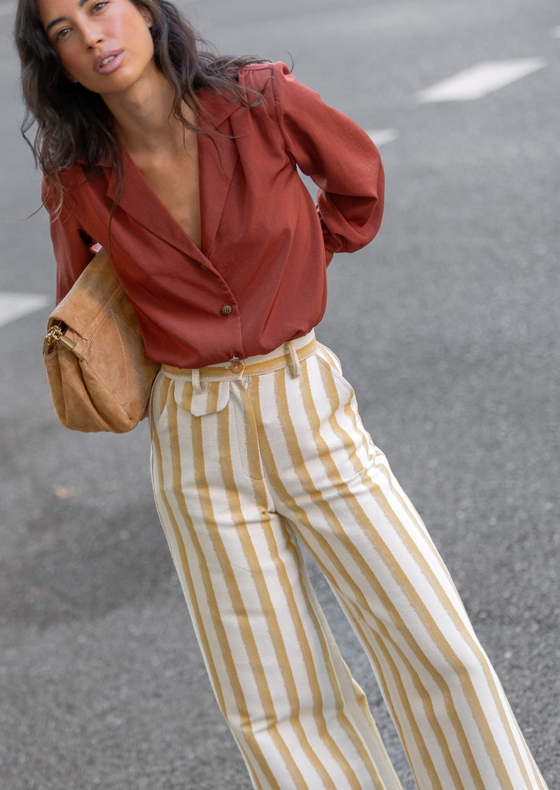 Pantalón Marcello camel