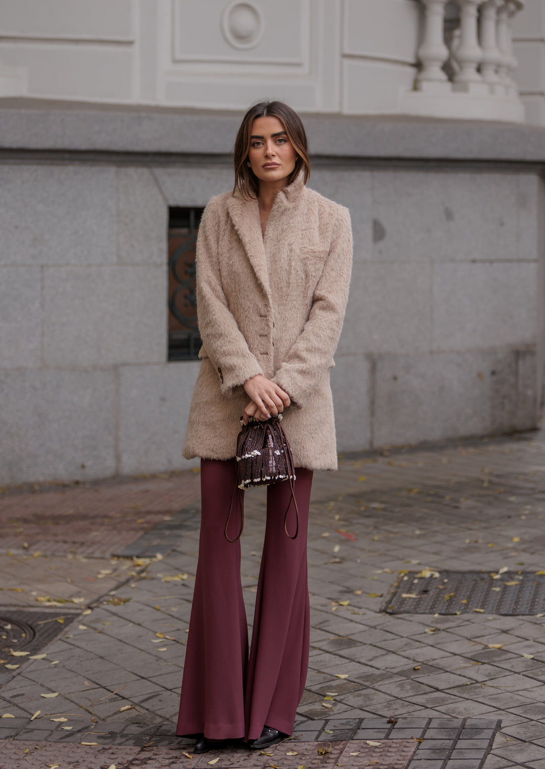 Pantalón Dan berenjena