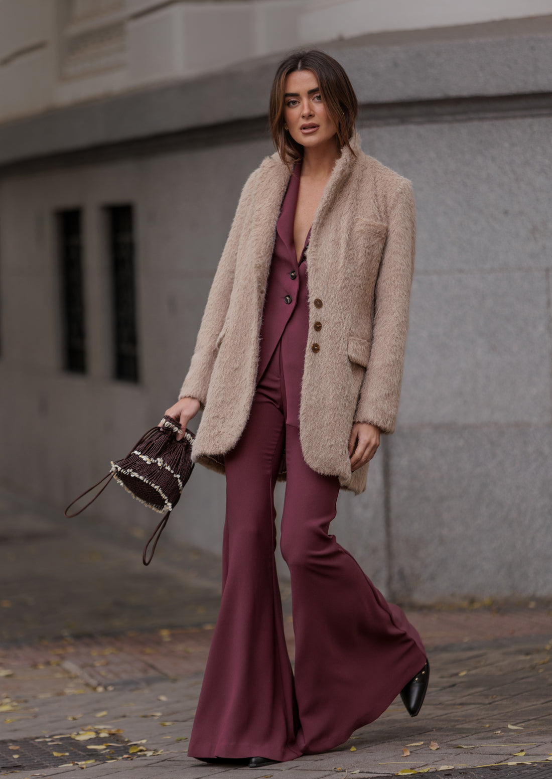 Pantalón Dan berenjena