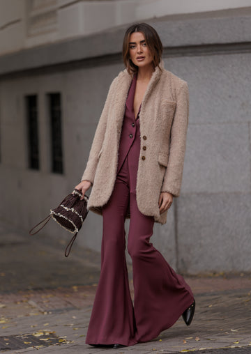 Pantalón Dan berenjena