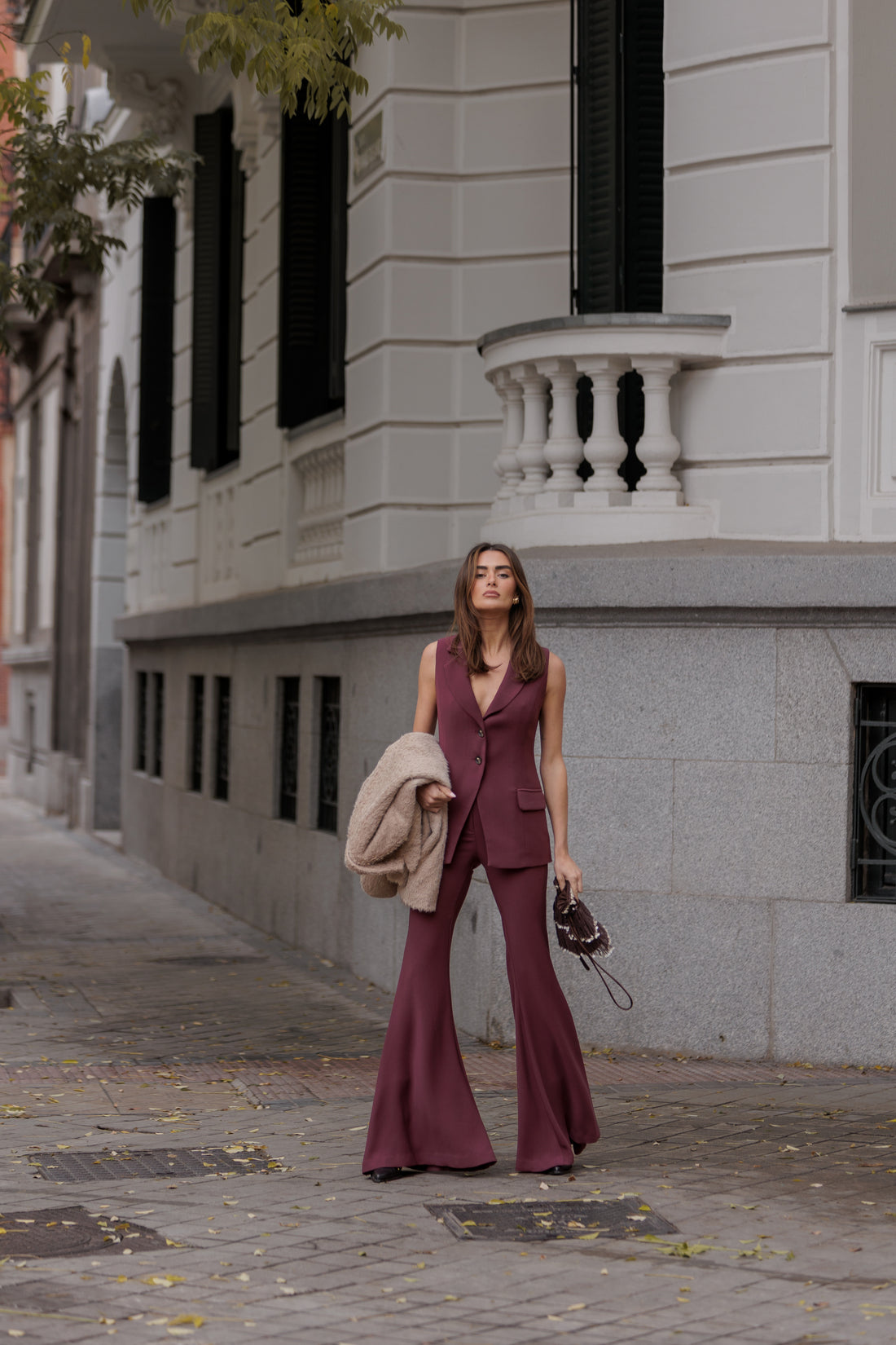 Pantalón Dan berenjena