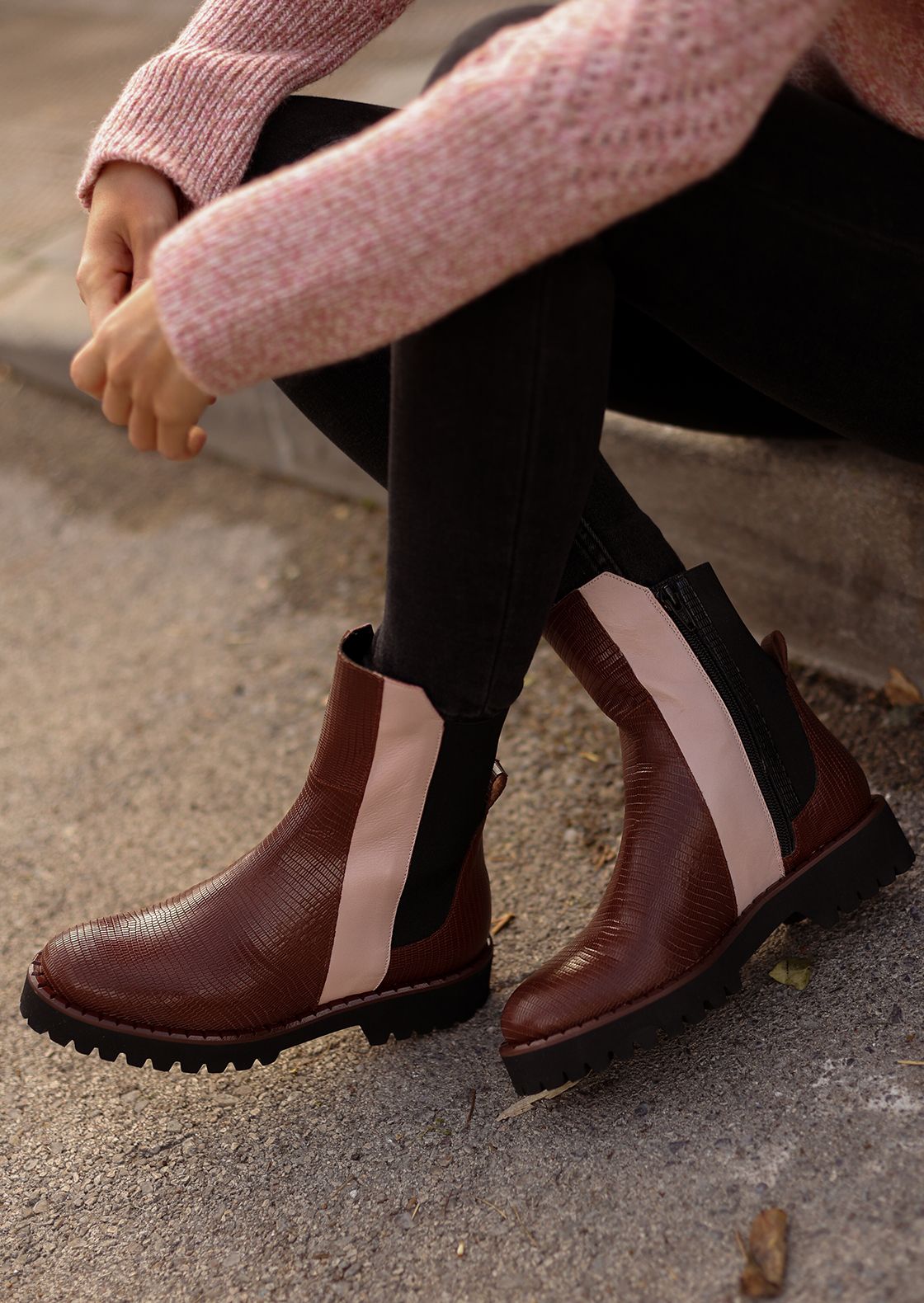 Botines Harper tierra