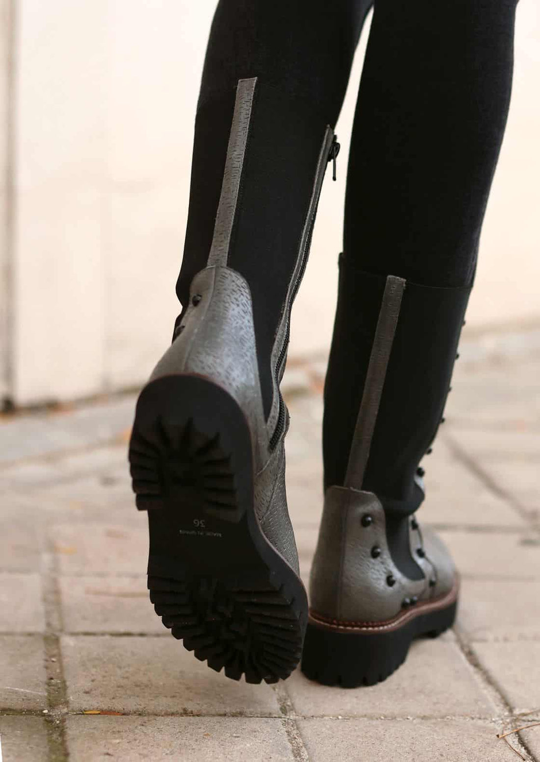Bottes Junkie grises