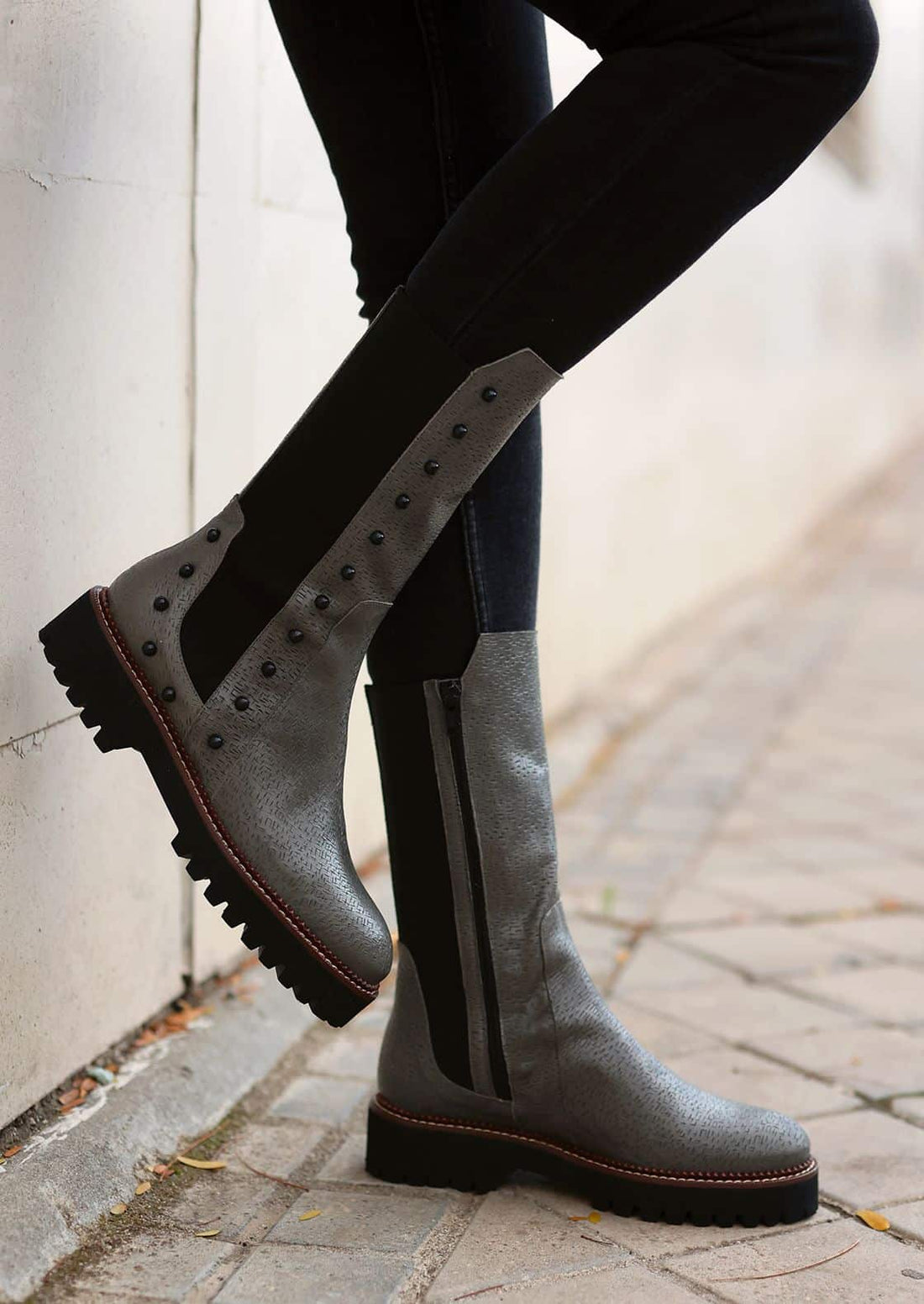 Bottes Junkie grises