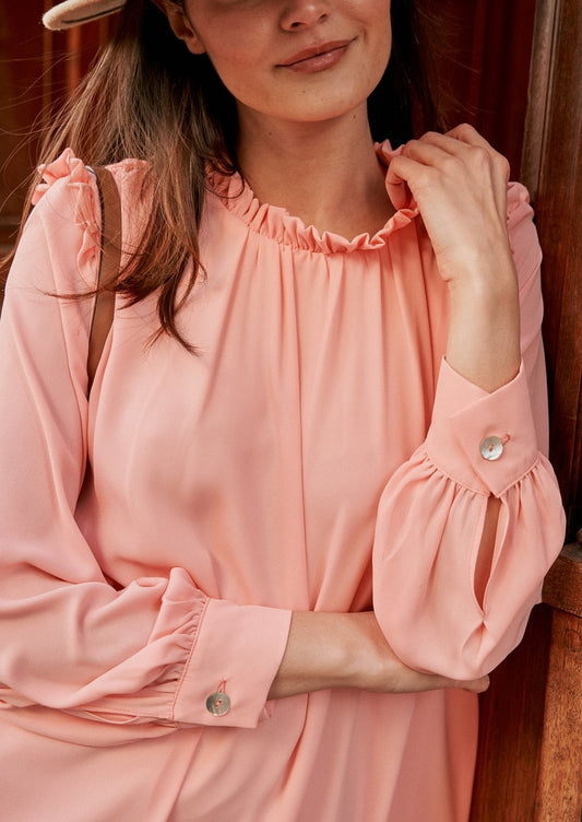 Vestido Enda salmón