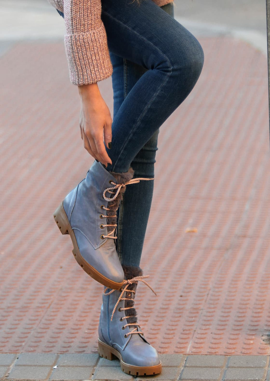 Drew Blue Boot