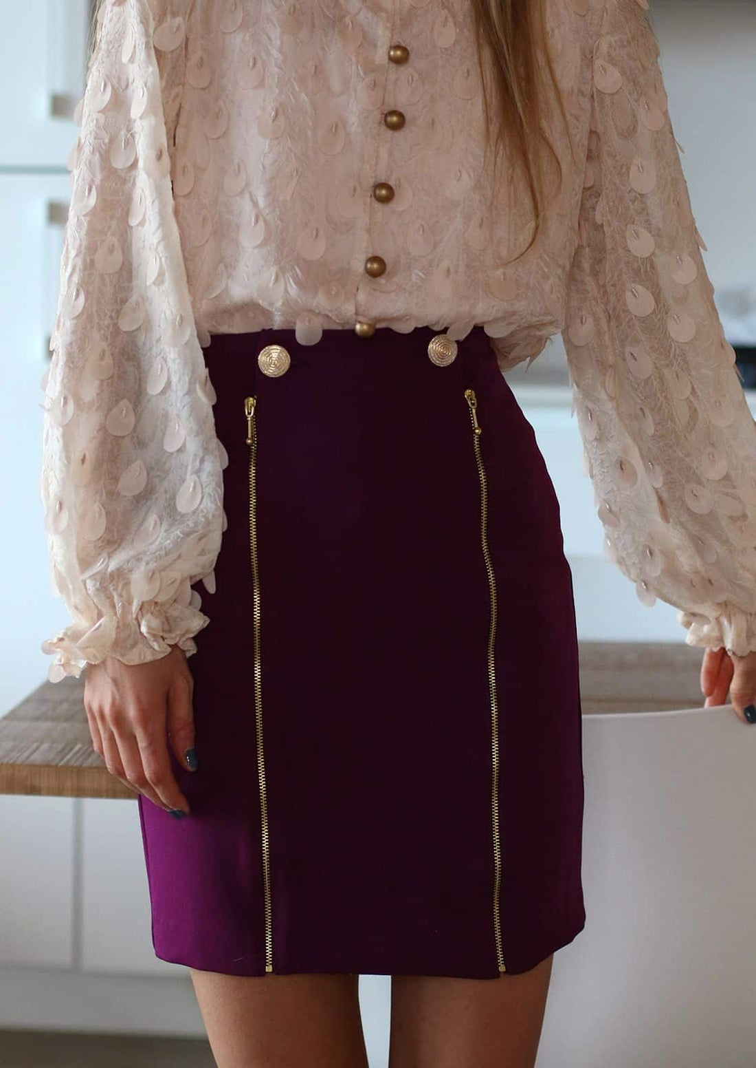 Purple Eclair Skirt
