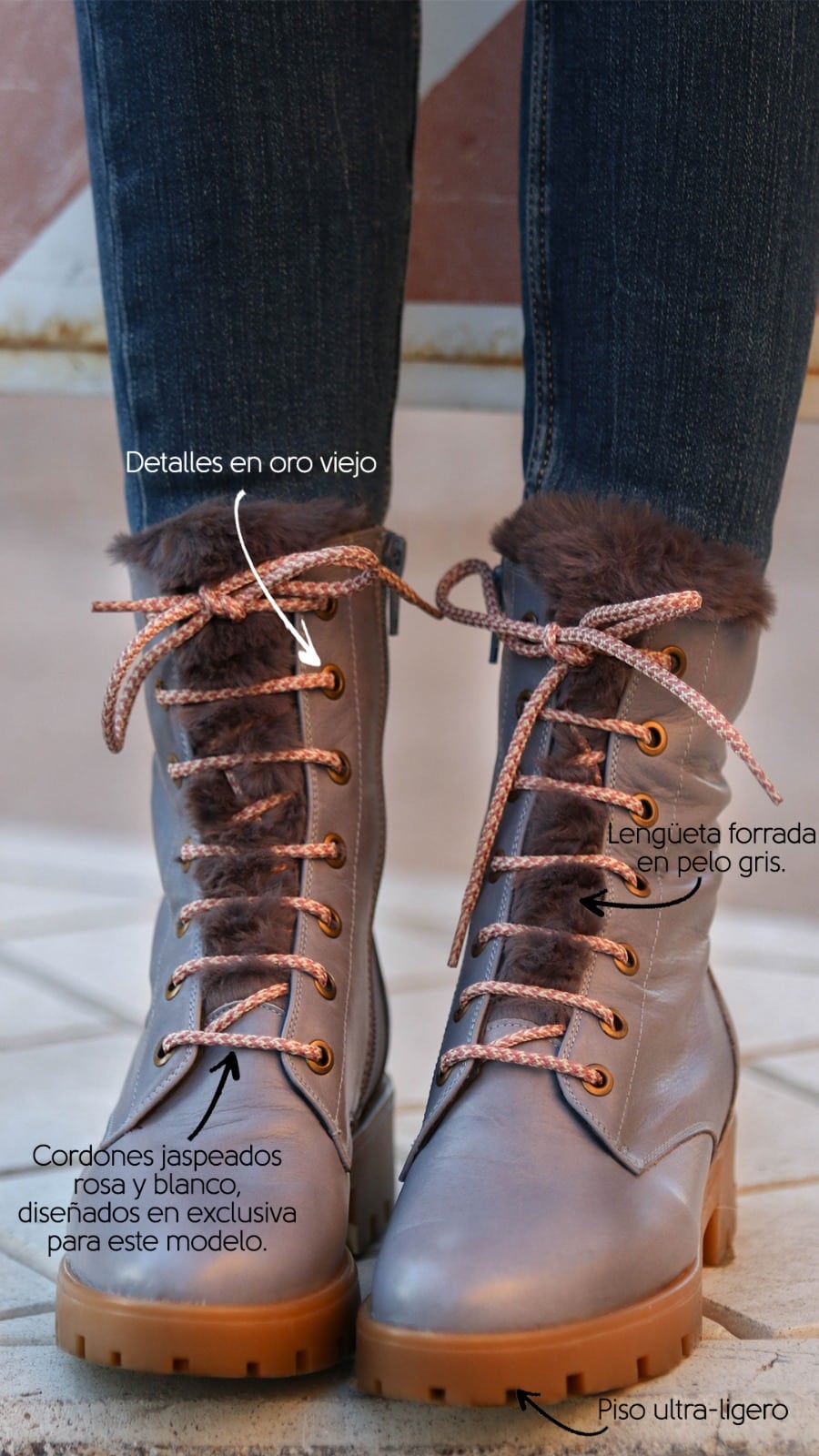 Drew Blue Boot