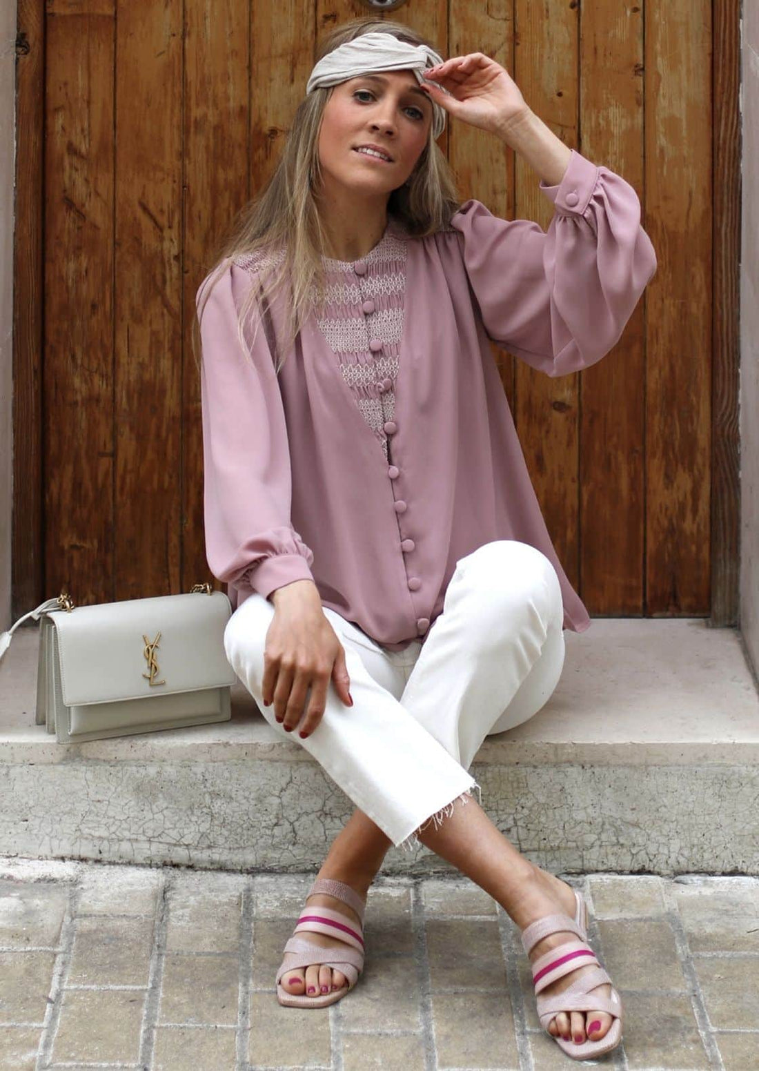 Sandalias Calma Nude